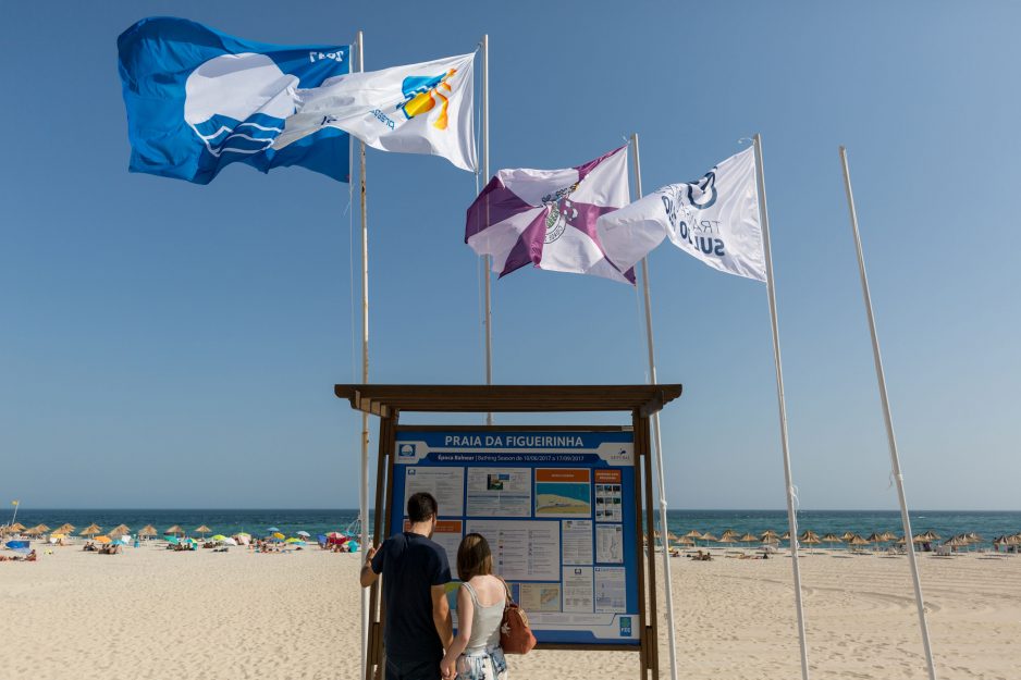 C Mara Recandidata Praia Da Figueirinha A Bandeira Azul O Setubalense