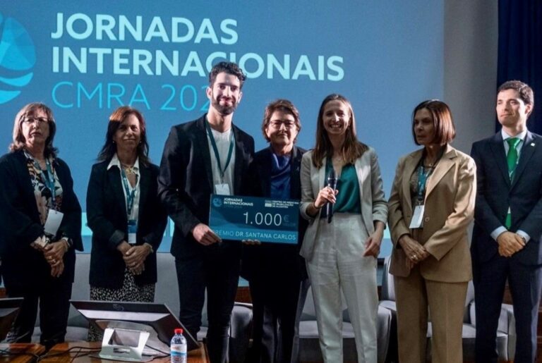 Inês Oliveira e Miguel Russo com “orgulho muito grande” ao verem trabalho reconhecido através do prémio Dr. Santana Carlos